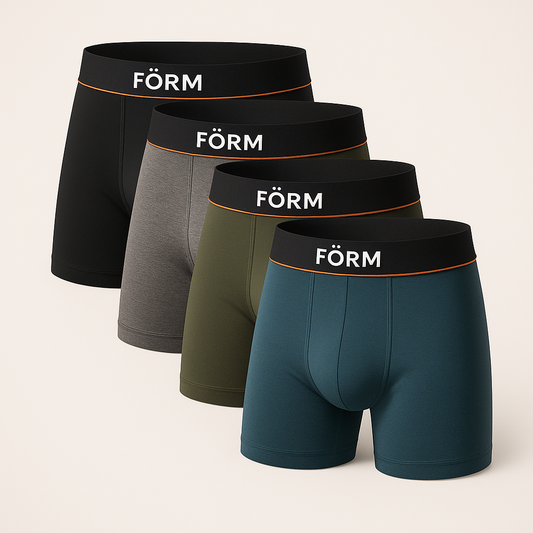 Pack FÖRM Void – 4 Boxers Premium